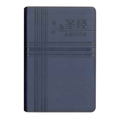 藍色仿皮軟面．銀邊(简体)