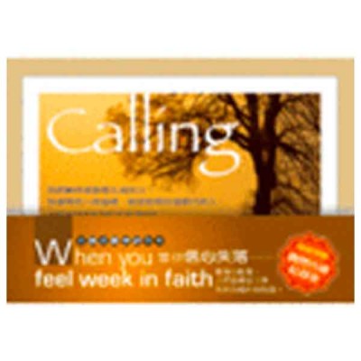 關懷卡：當你信心失落(8卡8封)