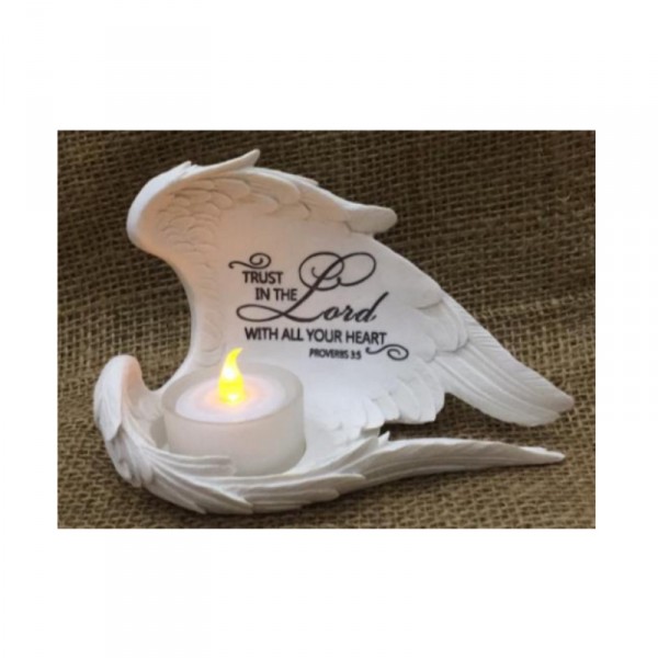 Wings with Led Candle – Pr 3:5