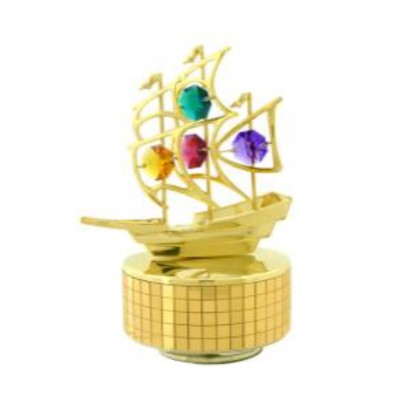 Sailboat - Mirror Music Box