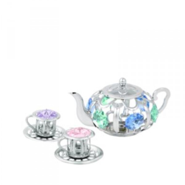 Tea Pot Set (with Two cups) FreeStand