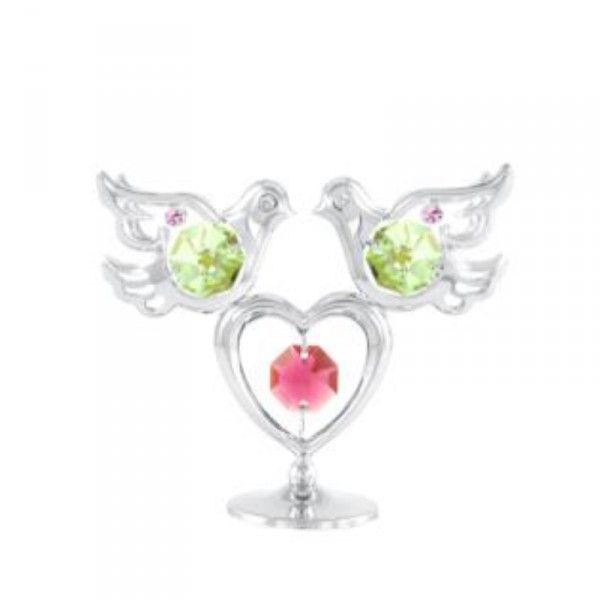Mini Doves & Heart - Free Stand-1