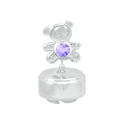 Pocket-Teddy Bear-Mini Music Box Music : What a Wonderful World