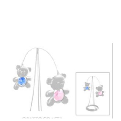 Pocket - Twin Teddy Bears–Free Stand Mobile