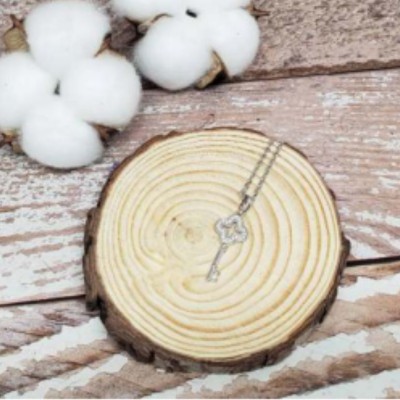 白合金-鎖匙頸鍊