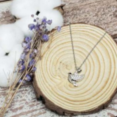 白合金-鴿子頸鍊