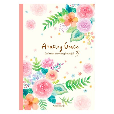 經文25K橫線加厚筆記-花恩