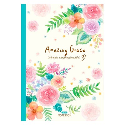 經文32K橫線加厚筆記-花恩