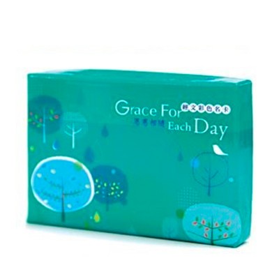 經文彩色名卡-恩惠相隨