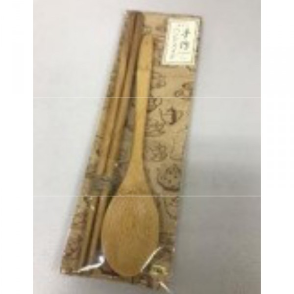 竹筷子套裝(十字架雕刻)