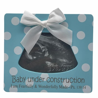 創意英文相架擺件- Baby under construction