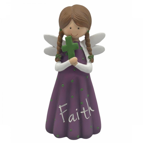 基督耶穌教信望愛天使擺件家居飾品-Faith