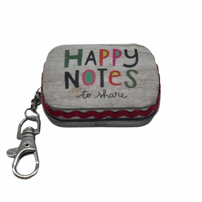 鎖匙扣-HAPPY NOTES