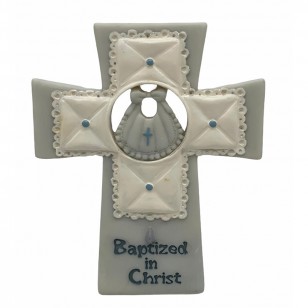 5"座檯十字架擺設系列-baptized in christ 2