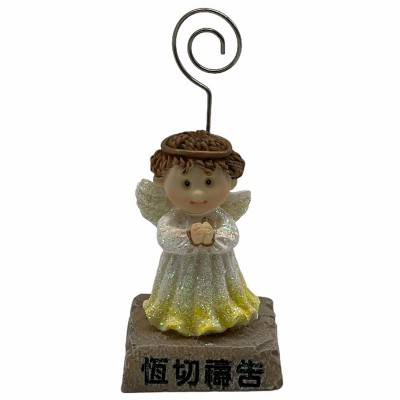 站姿天使名片夾F款-恆切禱告