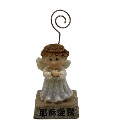 站姿天使名片夾E款-耶穌愛我