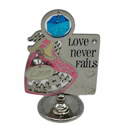鋅合金擺設- love never fails(blue)