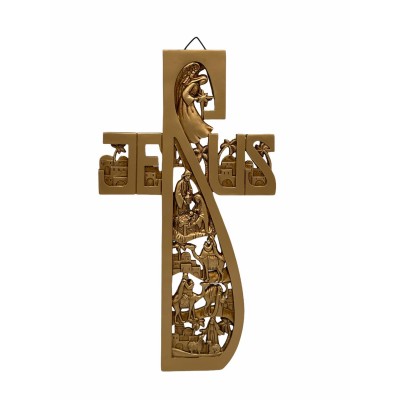 大掛牆十字架系列A款