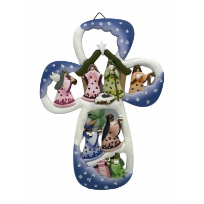 大掛牆十字架系列F款