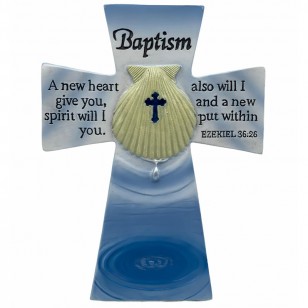 5"座檯十字架擺設系列- Baptism(英文)