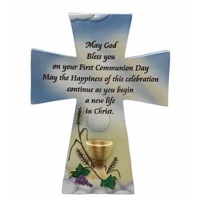 5"座檯十字架擺設系列- May God Bless you...