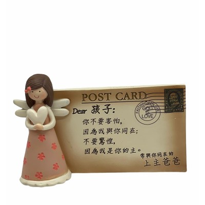 天使擺件-常與你問在的上主爸爸