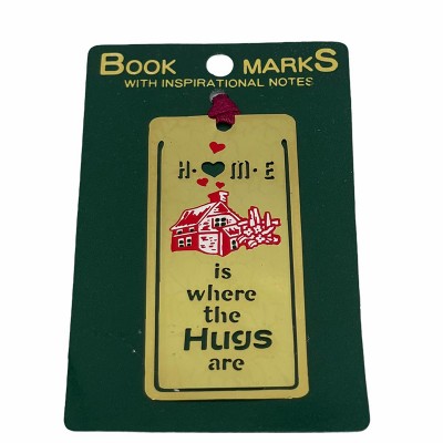 銅片書籤系列-home is where the hugs are