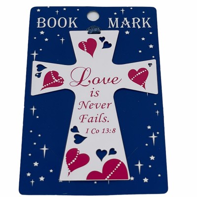 銅片書籤系列- love is never fails