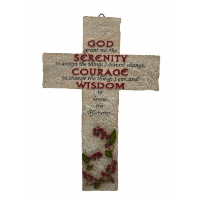 掛牆十架(GOD SERENITY COURAGE WISDOM)
