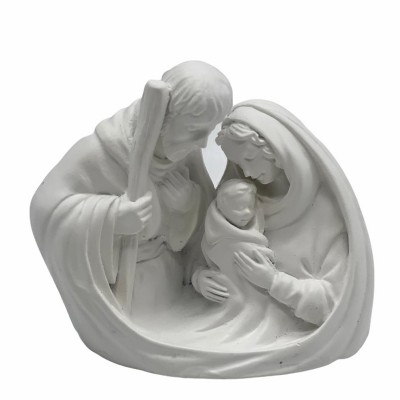 純白色聖家擺設-1