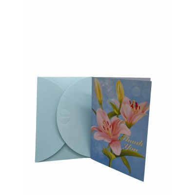 萬用	(Thank you/花/10cmx15cm)