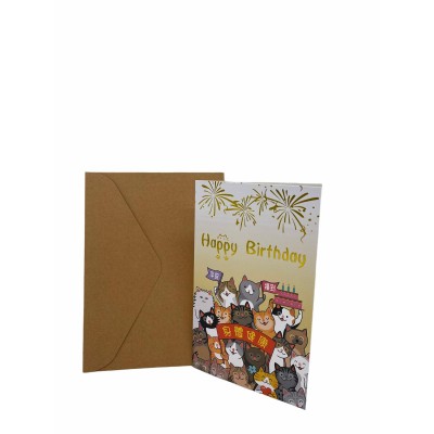 生日	(貓/10.5cmx17cm)