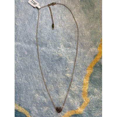 頸鍊(立體玫瑰/鋼)