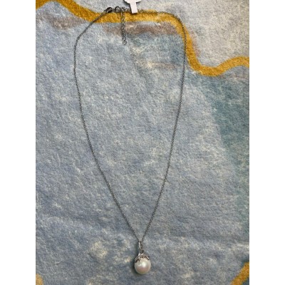 頸鍊(純銀白貝殼珠)