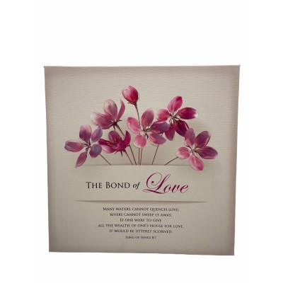 經文畫（SONG OF SONGS 8:7）