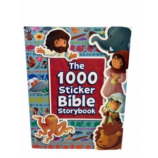 The 1000 Sticker Bible Storybook (age 3+)★最新★
