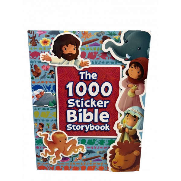 The 1000 Sticker Bible Storybook (age 3+)★最新★