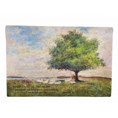 經文畫（psalms23:1-2） 小