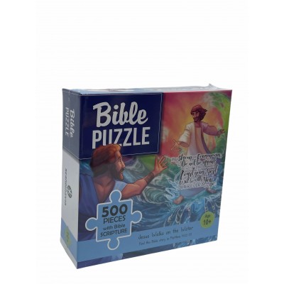 Bible Puzzle 500pcs – Jesus Walks on the Water Bible Puzzle 500pcs – Jesus Walks on the Water