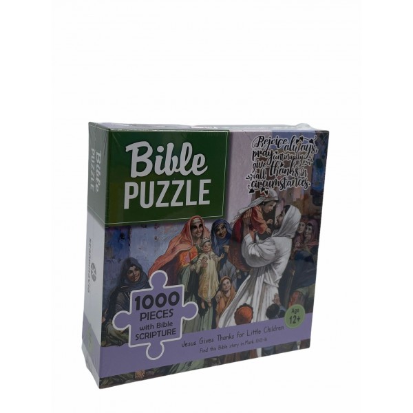 Bible Puzzle 1000pcs – Jesus Gives Thanks for Little Children