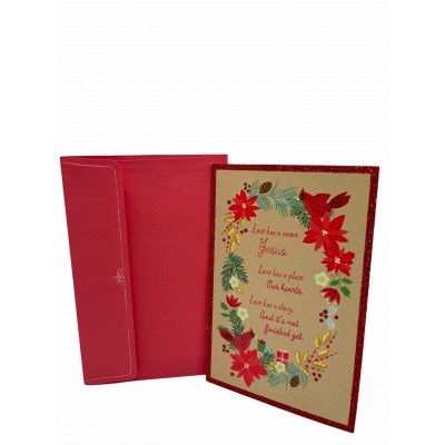 Love has a name . Jesus