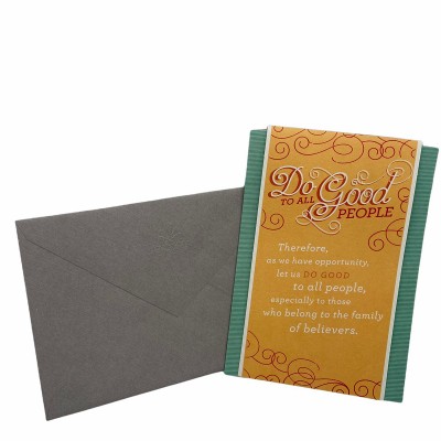 經文賀卡(Galatians 6:10)