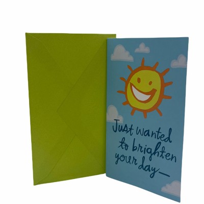 經文賀卡 Just wanted to brighten your day