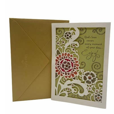 經文賀卡 God's love covers every moment of your day 