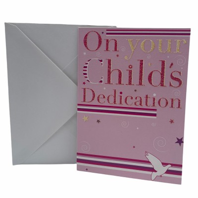 經文賀卡 On your Child's Dedication