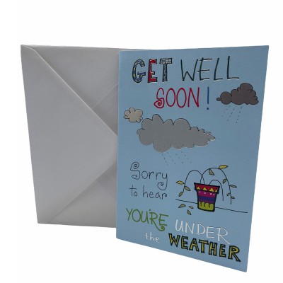 經文賀卡Get Well Soon! Sorry to hear you're under the weather