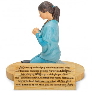 護士禱告桌面擺設