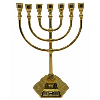 基督主內禮品金燈檯基督徒居家擺件