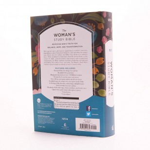 NIV, The Woman's Study Bible NIV，女性學習聖經，精裝，全彩