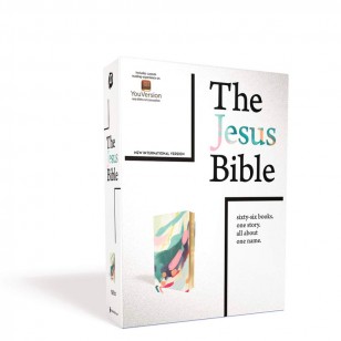 The Jesus Bible Artist Edition	 耶穌聖經藝術家版，NIV，Leathersoft，多色/青色，舒適印花 仿皮 – 特別版